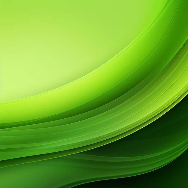 Абстрактный светящийся зеленый фон | Премиум Фото