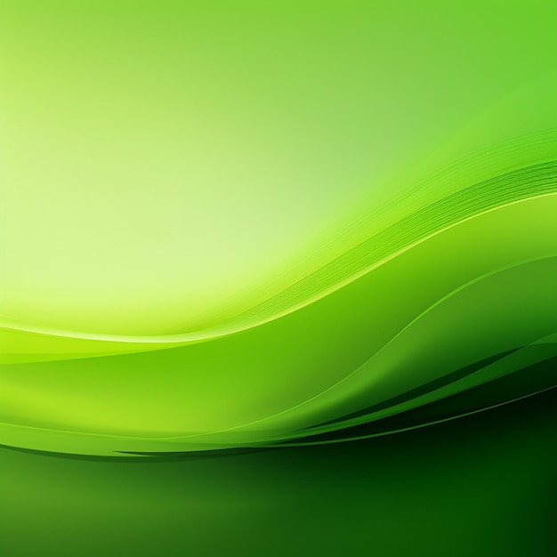 Abstract glowing green background