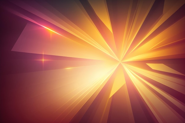 Photo abstract god ray multicolor wow light effect background