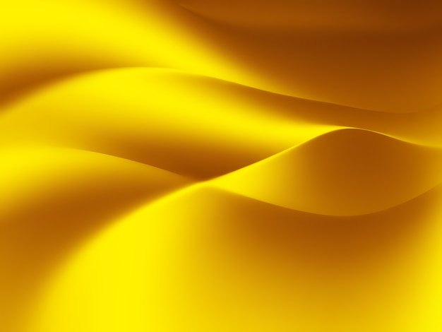 Photo abstract gold background with smooth lines