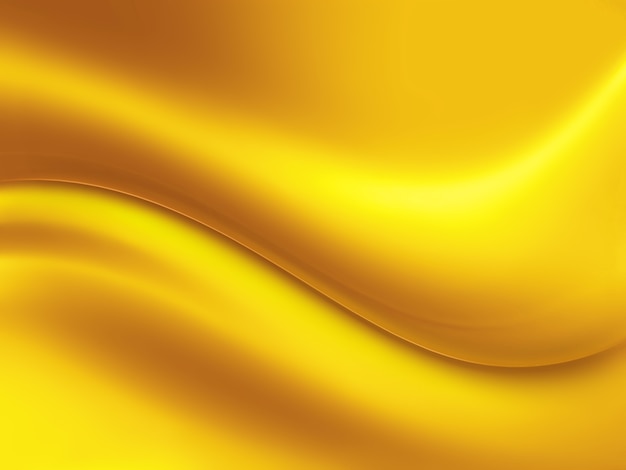 Abstract gold background with wave