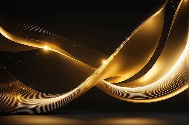 Abstract Gold Background