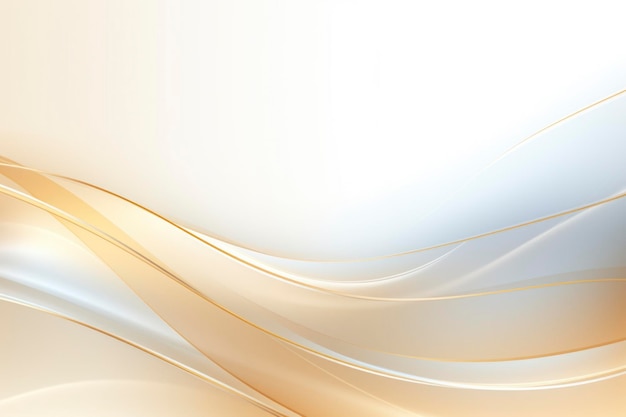 Abstract gold and blue wave background