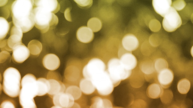 Abstract gold bokeh, Christmas and new year theme