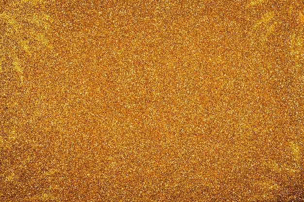 Abstract gold Christmas glitter background