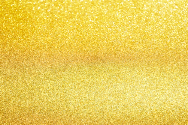 Abstract gold glitter sparkle with bokeh light background