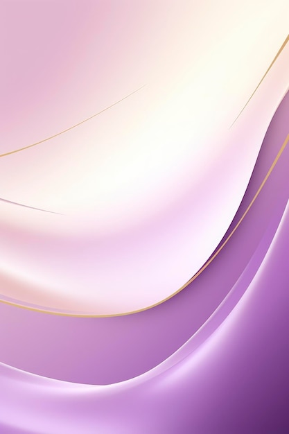 Abstract gold and light purple wave background