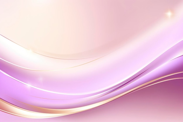 Abstract gold and purple wave background