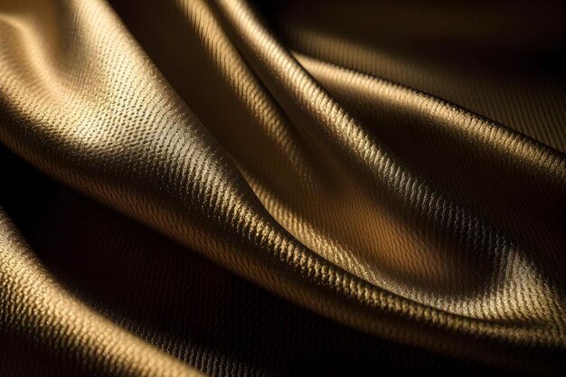 Photo abstract gold satin background