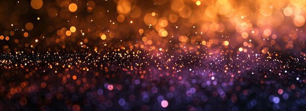 abstract Gold sparkle bokeh light