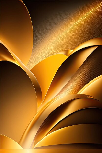 Abstract Golden Background