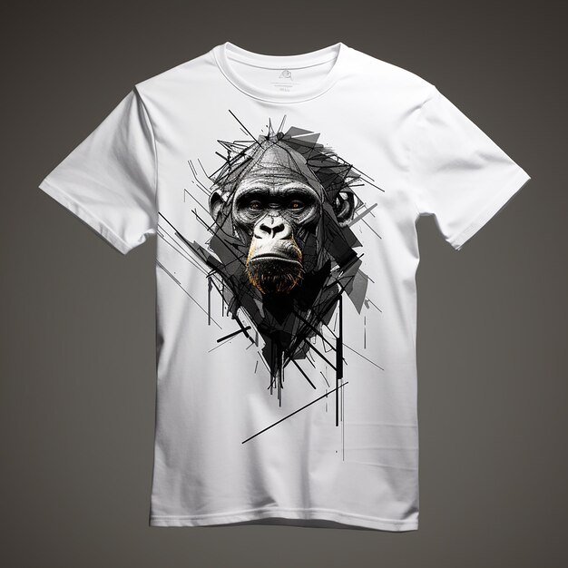 Abstract gorilla