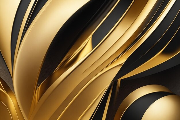 Abstract Gouden achtergrond