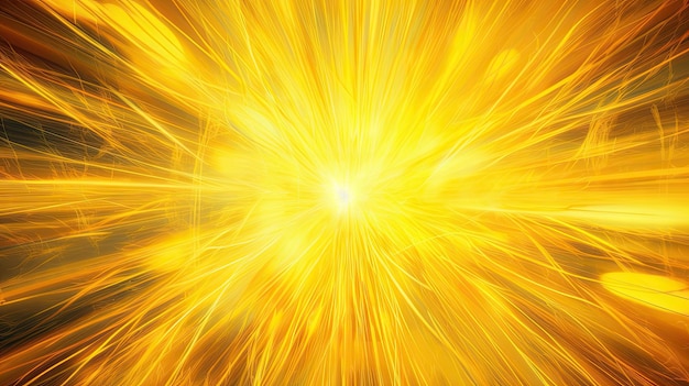 Abstract gouden helder licht Goud glans burst Shine licht ster Generatieve AI