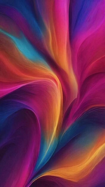 Abstract gradiënt achtergrond neurale netwerk gegenereerde kunst