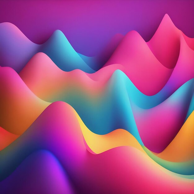 Abstract gradient background wallpaper light