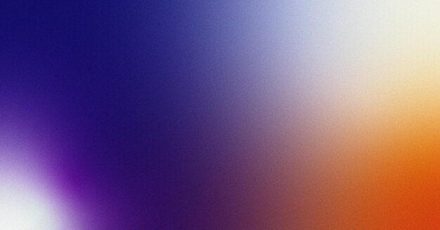 Foto gradiente astratto sfocato colorato con sfondo di effetto rumore di grano realistico