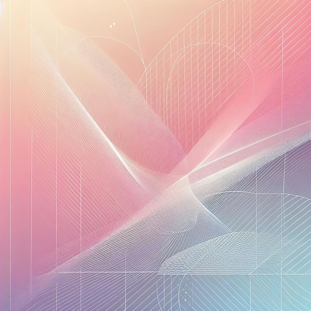 abstract gradient geometric lines