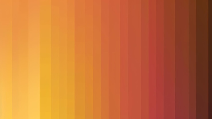 Photo abstract gradient stripes in warm colors