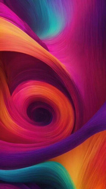 Abstract gradient twirl background