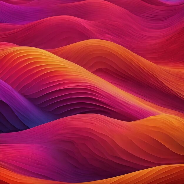 Abstract gradient wavy background