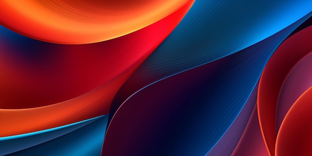 Abstract gradient wavy background