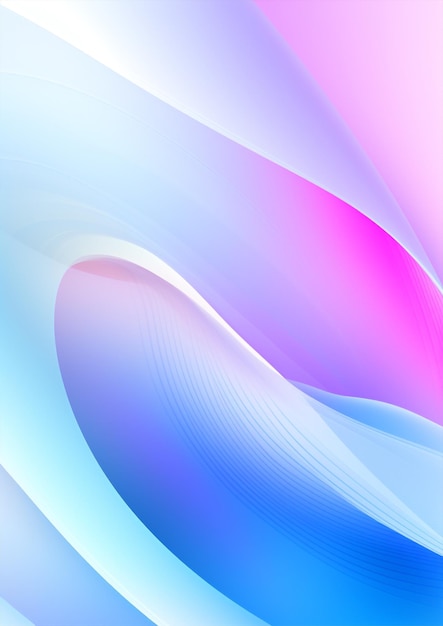 Photo abstract graphic wave colourful background