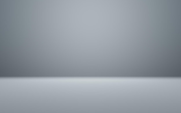 Photo abstract gray and gradient light background with studio backdrops