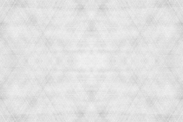 Abstract gray line pattern on white linen fabric for texture background