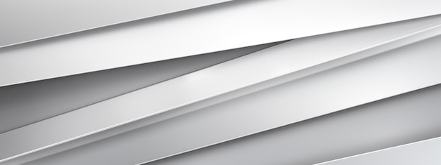 abstract gray and white geometric technology background created with generative ai technology
