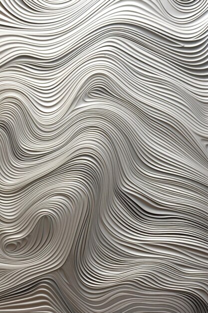 Abstract Grayscale Rippling Texture Background
