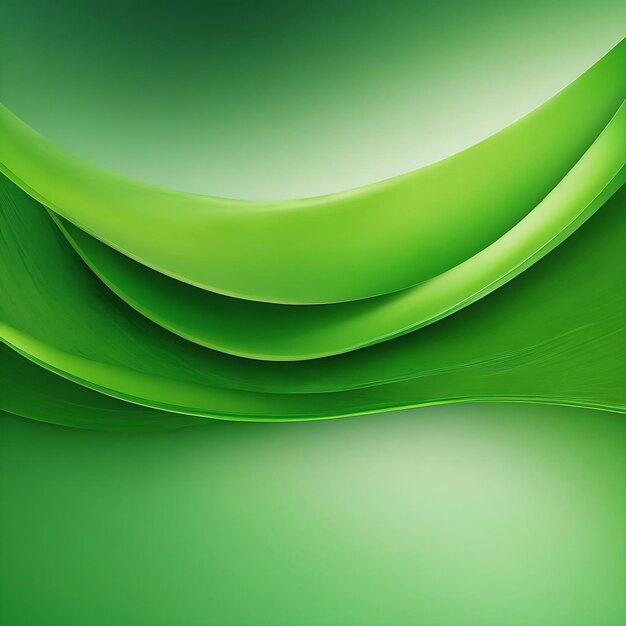 Абстрактный зеленый фон для шаблонов веб-дизайна и студии продуктов с плавным градиентным цветом