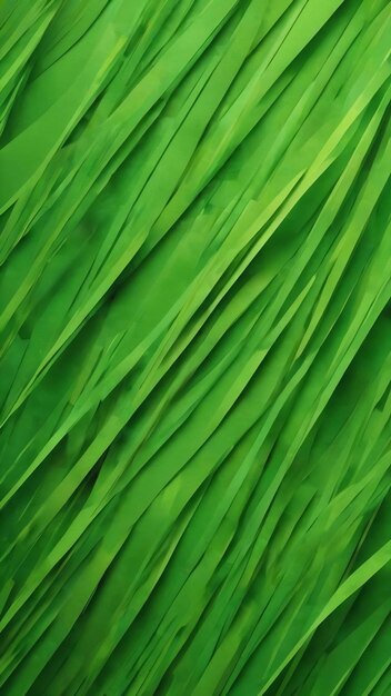 Abstract green background with different intersecting shapes