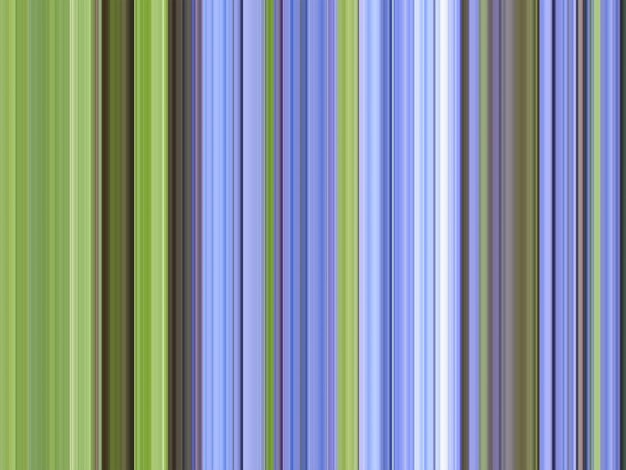 Photo abstract  green and blue stripes background