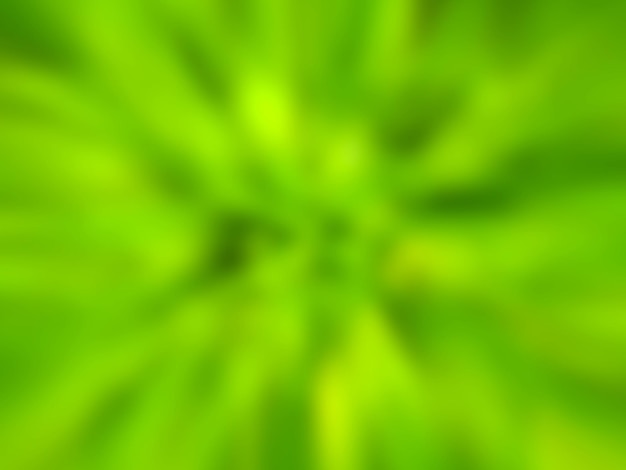 Abstract green blur