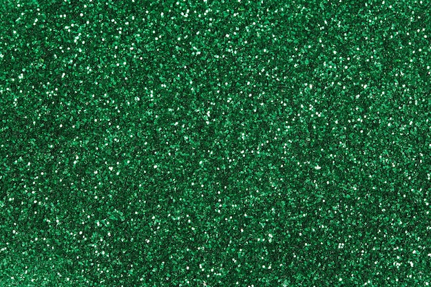 Premium Photo | Abstract green glitter background close-up. macro photo.