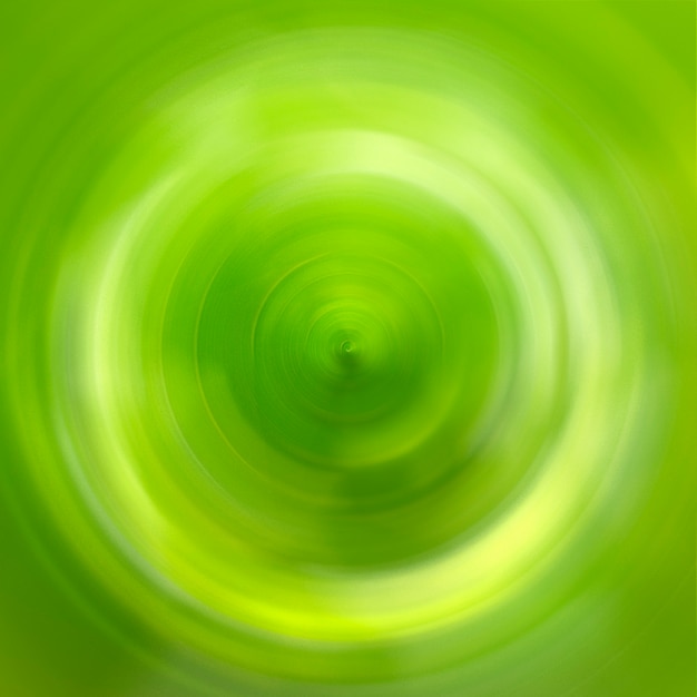 Abstract green glow circle spin background