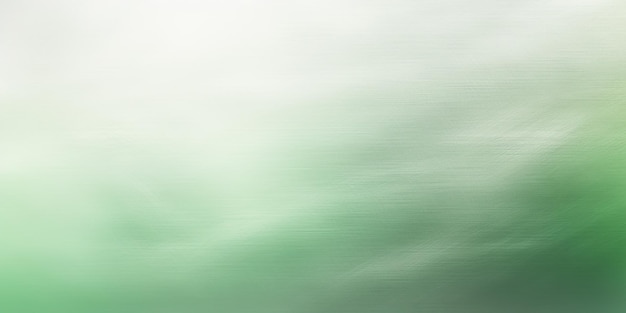 Abstract Green Glow Light on White Background