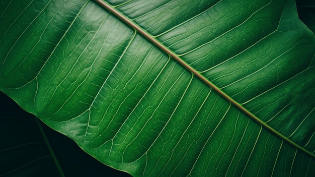 Abstract green leaf texture nature background