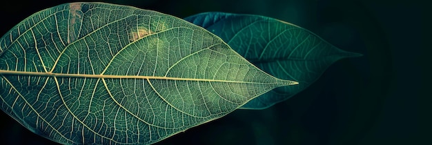 abstract green leaf texture tropical leaf foliage nature dark green background