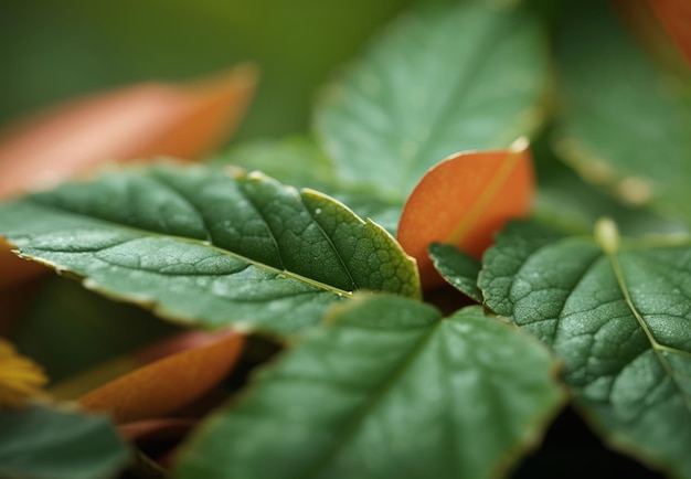 abstract green leaves texture nature background Closeup tree leaf background Natural background