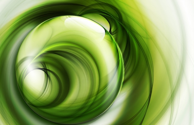 Abstract green nature background