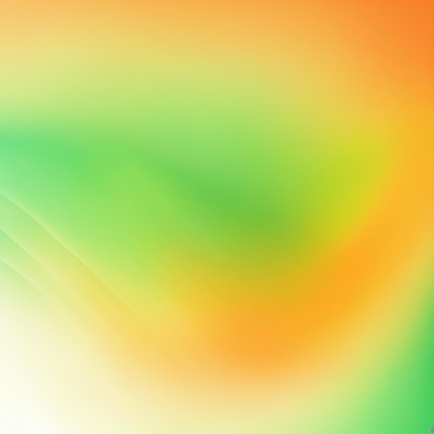 Abstract green orange gradient background and texture Design colorful gradient background