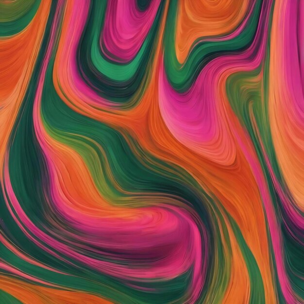 Abstract green pink orange 4 background illustration wallpaper texture