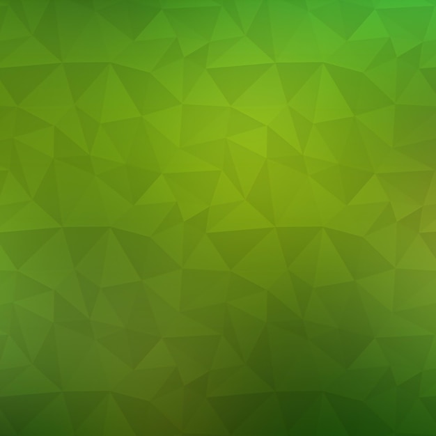 Abstract green polygonal background illustration for your design