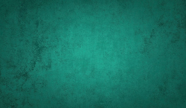 Abstract green turquoise texture background, Vintage grunge green backdrop For aesthetic creative design