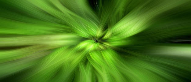 Abstract green twirl background illustration