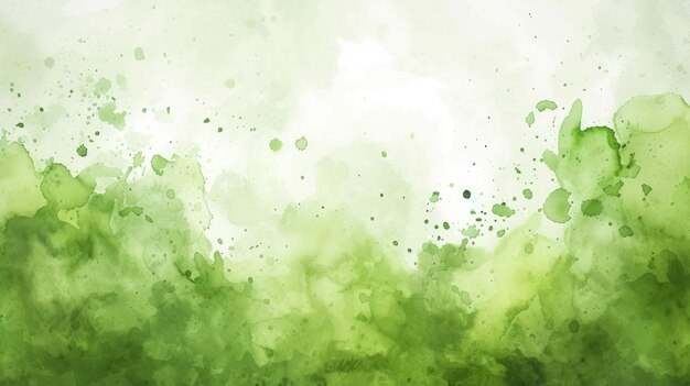 Photo abstract green watercolor background st patricks day abstract background