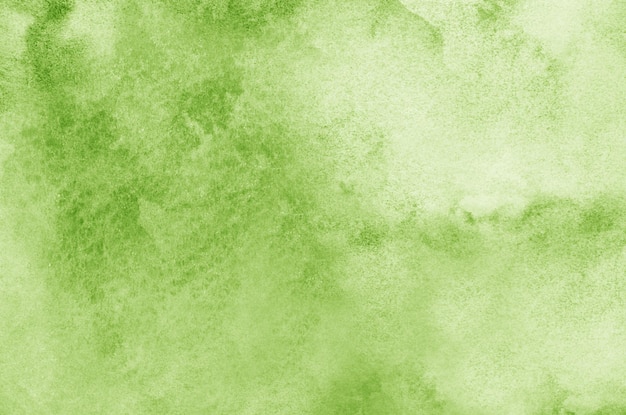 Photo abstract green watercolor background texture