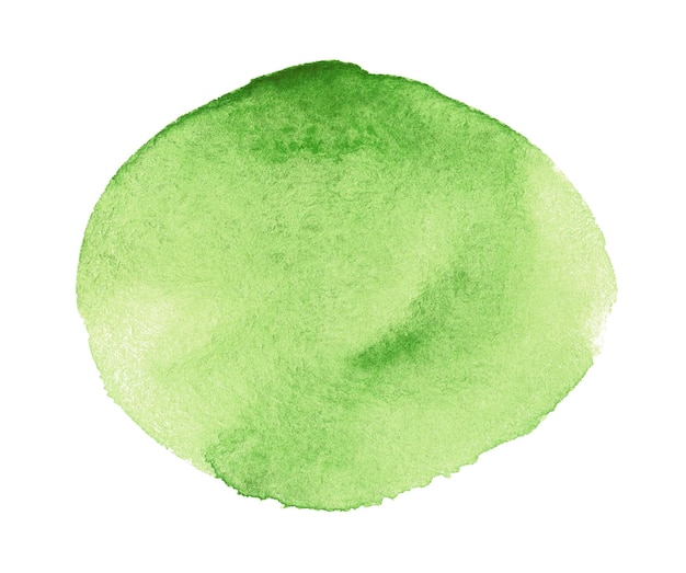 Abstract green watercolor background